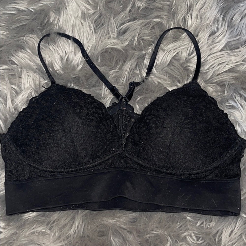 pink padded bralette